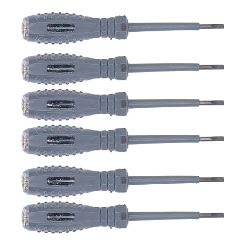 6 stuks B05 Spanning Tester, contactloze elektrische tester Pen met LED-kleurlicht, detectie van Circuit breekpunten, voor onderhoud (Slot) 4
