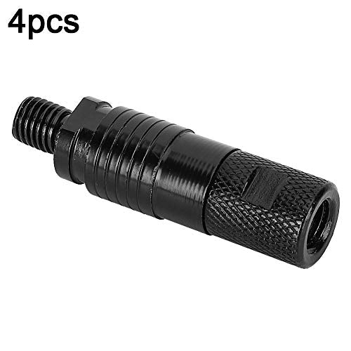 Fishing Rod Pod Connector Quick Release Adapter, eenvoudige installatie Bijtindicatoren op Bench Sticks voor het vissen, 4 stuks set met 2 kleuren beschikbaar 5