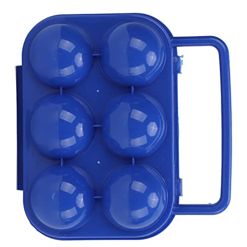 6 Grid Egg Box, Portable Egg Carrier Case Camping Egg Holder Opslag Box voor Outdoor Camping Picnic