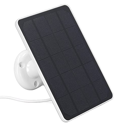 Zonnepaneel voor camera, Camera Solar Panel Charger Type C uitgang 10W Cam Batterijlader voor apparaten