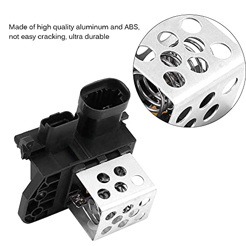 Fan Motor Resistor Black + Silver Fan Motor Resistor For Berlingo C1 C4 Xsara 107 206 307 Partner 9673999880 3