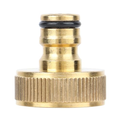 Snelle koppeling, Wateradapter met 1 inch Adapter voor het aansluiten van een waterslang, Anti-Splash technologie