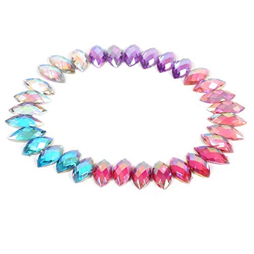 500st AB Rhinestones Acryl Rhinestones voor het naaien van paardenoog voor accessoires Kleding 5