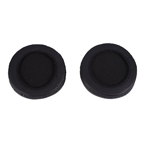 Zachte vervanging oorkussens Kussen PU leder JVC S150 S160 oorkussens oorkussens Foam voor hoofdtelefoon zwarte padpads 80Mm voor J3 SJ33 SJ5 SJ55 ES7 ESW9 ESW10