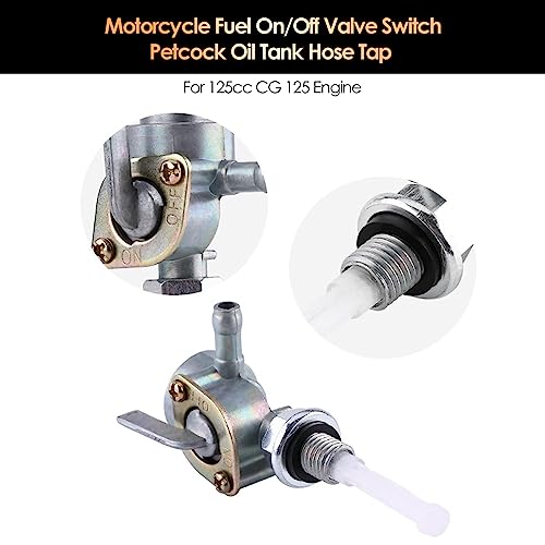 Motorbrandstofkraan, Motorbrandstoftankschakelaar Pit Bike Benzine Tap gas brandstof Cut off Valve brandstof Tap voor CG 125 Motor Automotive Switches, populair, In de tank
