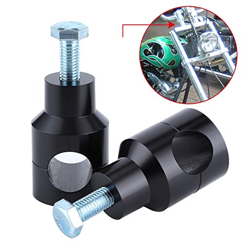 25mm/1.0in handgreepklem, Universele Circular Motorfiets handvat Riser Bracket Mount Clamp (zwart 25mm) 4