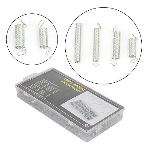200Pcs/Set 20 Maten Verbinding, Torsie Spring Trek uit Compressie Veren Assortiment Metaal Veren Kit met Doos 3