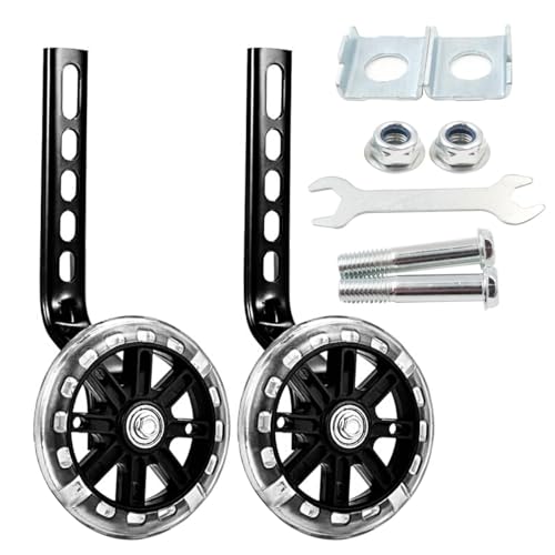 Fiets Trainingsset, Flash Wielen, Fiets Stabilizers, Support Wielen, Universele Fiets Trainingswielen, Fiets Stabilizers