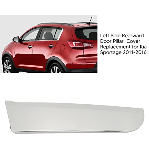 C-Trim Achterdeur, Trim Trim Achterste C-stijl 832703W010 Vervanging Chrome Style cover voor sport 2011-2016 5