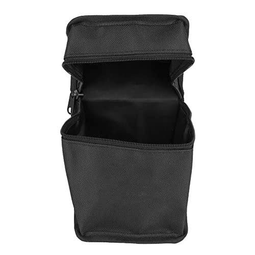 Zwarte Canvas Marker Pen opslag geval, Waterdichte Pen Bag, Stationery Organizer, Pen Organizer Bag voor Kunst Studenten, Zwart, solide kleur