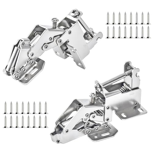 2 x Kast Scharnieren, 90° Opening Hoek, voor Keuken Camper, Caravan