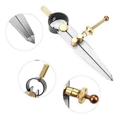 Divisore rotante van Leathercraft en andere accessoires van Carbonio en 100mm per witte plaat