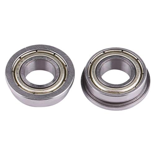 10 stuks F688ZZ Metaalstaal Dubbel afgeschermde kogellagers, 8 * 16 * 5mm Miniatuurlagers voor mechanische apparatuur, speelgoed, deuren en ramen