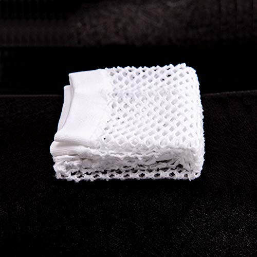 Lange Visnet handschoenen voor 80s kostuum avond partij leveringen 4