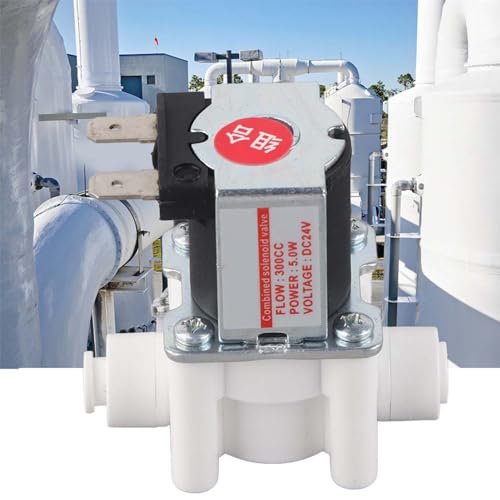 24 Valve Magneet, Elektrische Drain Valve 300cc Afvalwater Solenoïde Valve 24V Normaal gesloten Type voor waterzuiveraar 4