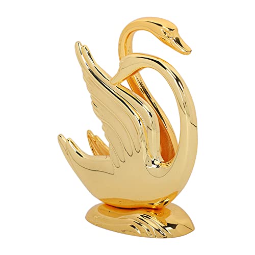 Elegant Golden Swan Napkin houder - Roestvrij Legering Ontwerp voor Cocktail en Eettafel Decor
