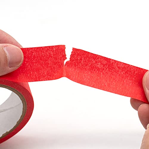 2 rollen masking tape, 20m lengte textuur papier tape schrijfbare schilders tape plakband plakband voor het schilderen ambachten decoratie(24mm, groen)