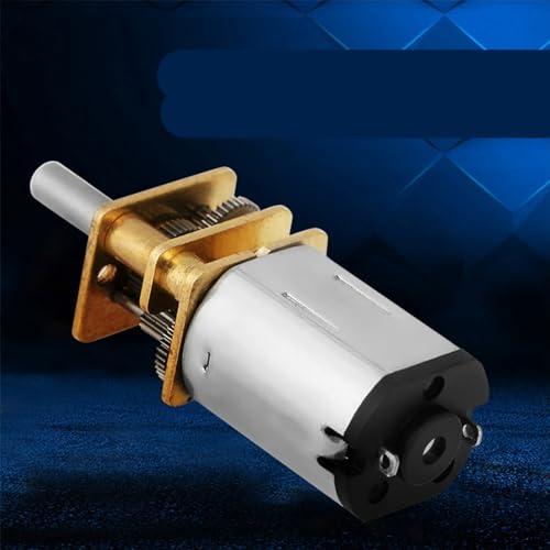 N20 Transmissiemotor, DC 6V 200rpm Drive Motor, Mini Speed Reduction Transmission, DC Motor met volledige metalen aandrijving, voor RC Car Robot Model