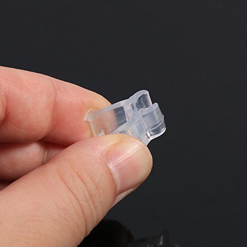 100 st Planten Clips voor het knutselen, Special Graffing Clip Tomato Zaaien Knutselen Clip Aubergine Klem voor het broeden van zaad, Aubergine Klemmen 3