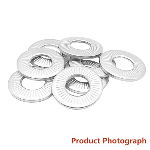 25 st Stainless Steel Cone Discs M6 Lock Flat Washers Behoud Ringen voor Industrie en Bouw 5