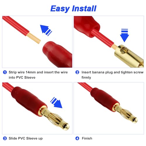 3 Inch 2 Way Ronde Speaker Housing Connection Clamp, Schroef Terminals voor Power Speaker met Gesloten Schroeven Banana Plugs, Schroeven (Pack van 12) 5