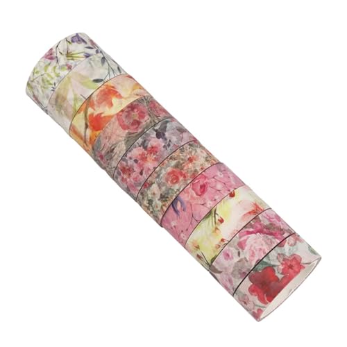 Zee 20 Rolls Washi Tape Set Washi Tape voor Bloem Masking voor DIY Art Craft Magazines Planner Album Wrapping