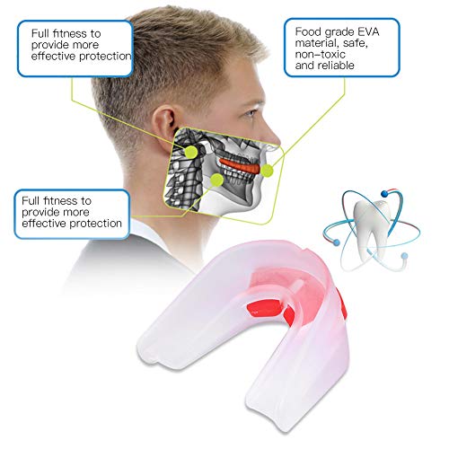 Adult Month Guard Dental Guard Double Sided for Boxing TaekwondoAccessory 4