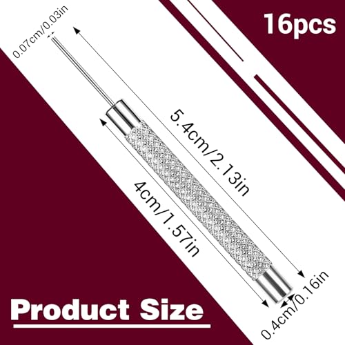 16 st. Watch Band Tool Watch Band Verwijderaar Mandrel Splint stuurprogramma Splint stuurprogramma inbraak stuurprogramma inbraak stuurprogramma reparatie set