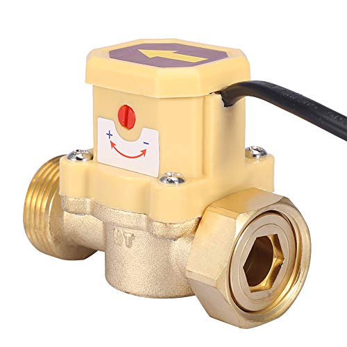 Interruttore sensore di flusso, G3 / 4-G3 / 4 di controllo automatico della inpressione dell'acqua del sensore di flusso regolabile della pompa dell'acqua 220V (model: HT-200)