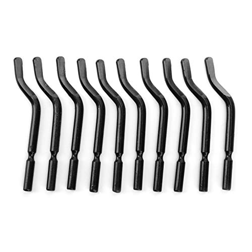 20 st Trimmen mes vervangende snijkop voor het schrapen van PVC Kunststof ijzer BS1010 Bladen ontbramen 5