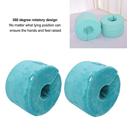 Voethoogte Kussen 2Stuks Enkel Beschermer Ondersteuning Verhoogd Voet Heel Kussen Leg Rest Post Chirurgie Kussen voor voet druk Bed Pijn 5