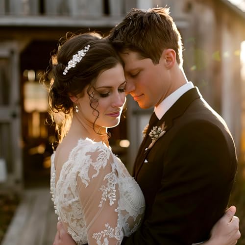 9 stuks U gevormd Haarspelden Parels Haar Accessoires, Bruiloft Haar Pins Set Headdress Bruiloft Goud Bruid Combs Haar Combs Haar Combs voor Up voor Vrouwen Meisjes Bruidsmeisjes 3