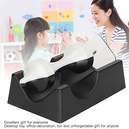 Magnetische drijvende bureau speelgoed, zwart en wit Levitation Magneet educatieve creatieve ornamenten voor Office Decoration en Gift 3