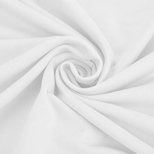 Baby Foto Props met 4 Assorted Kleuren Baby Fotografie Zachte huid Vriendelijke Elastische Hoes voor pasgeboren peuter Fotografie Prop (White) 4