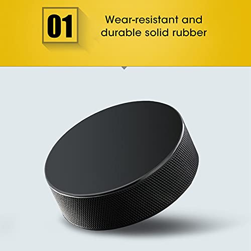 Oefenen Hockey Pucks, Solid Rubber voor Ice Hockey, Ice Hockey Training Puck, Ice Hockey Oefen Puck, Oefen Puck voor hockey, Oefen Pucks 3