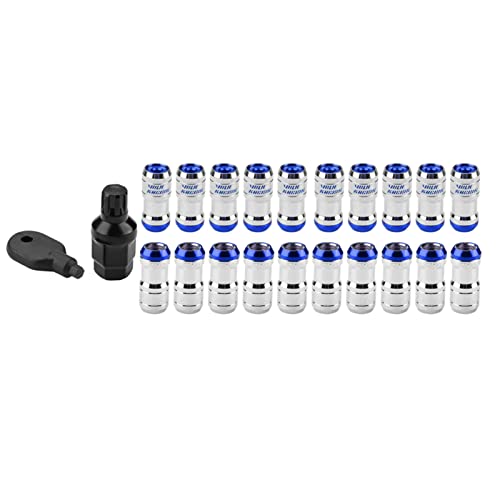 Schroef M12 X P1.5 auto Racing Lug Wiel Noten voor de meeste aftermarket Wielen (Blauw) Auto 3