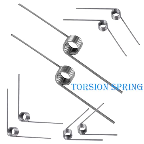 Pak van 10 304 RVS torsieveren, torsieveer in V-vorm, buitendiameter 5 mm, 6 rondes, 180° doorbuigingsveer, mechanische torsieveren 5