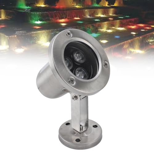 Waterdichte LED Dip spot voor fontein zwembad onderwater sfeer (Warm Wit)