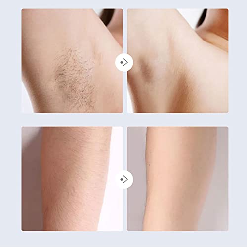 Cordless trimmer voor vrouwen Bikini met 3 stuks trimming Combs, 2-in-1 haarverwijderaar (Paars) - waterdicht 3