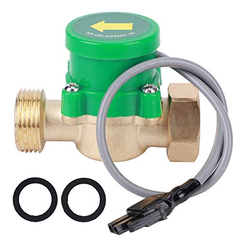 HT-120 220v 3/4" Threaded 60W Waterpompstroomsensor Elektronische druk automatische schakelaar voor douche Lage waterdruk Zonnewaterverwarmer Watercirculatie