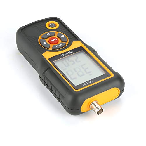 HT-1202 Digitale PH Meter,Stickers Hoge Precisie Switch Panel Stickers Waterkwaliteit Temperatuurmeter 0~14PH 3
