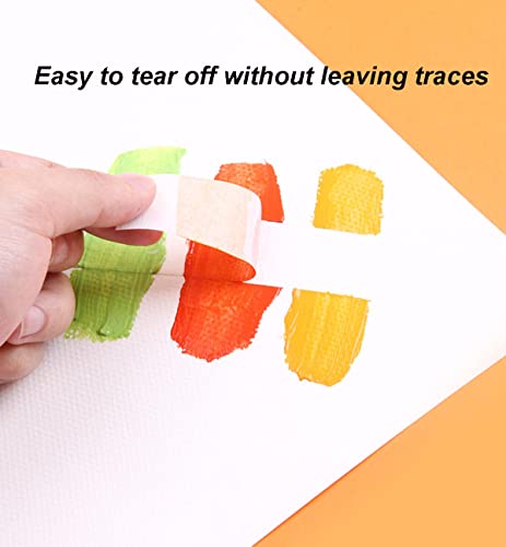 1 x Schilderen Masker Tape 10 mm x 50 m Kleefband voor schilderen, decoratie, kantoor, kunst, ambachten 4