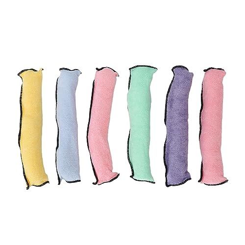 Heatless Hair Curler, 6 stuks draagbare spons Haarrollen Lichtgewicht Geen hitte Curlers voor vrouwen Meisjes Heatless Curls voor alle haartypes 5