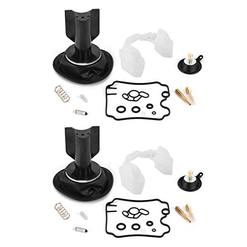 Carburator Rebuild Kit, 2 Set motorfiets Carb carburator Herbouw Reparatie Kit voor TDM 850/TDM 850N/XTZ 750H/XTZ 750R Carburator Onderdelen