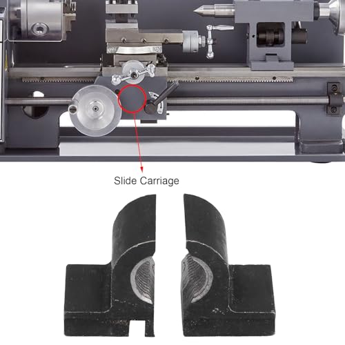 Split Type Nut, 2S 1.5 Mmhaal Halve Nut voor Metrische Leading Schroef, Boven- en Onder Halve Nut Opening, Compatibel met 0618 CJ18 CJ0618A 7x12 7x14 0618-3b 4