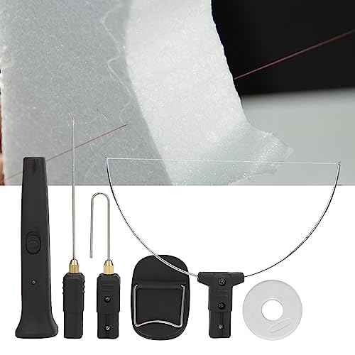 Ergonomische 10 cm elektrische schuimsnijplotterset, Hot Wire Styrofoam snijgereedschappen voor ambachten, 100-240V (Yctzemwks6ghuz1-12)