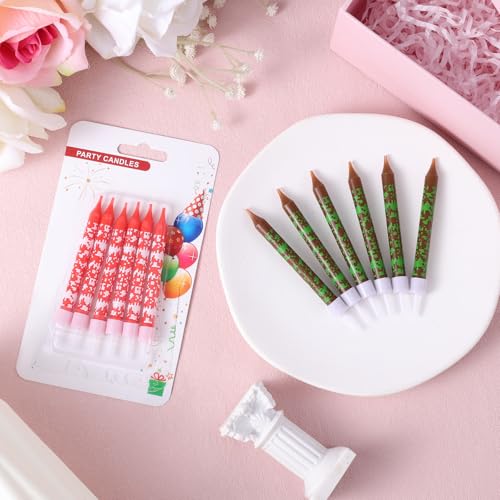 12st Pixel Verjaardagskaarsen, Pixel Kaarsen TNT Thema Verjaardag Kaarsen Pixel Miner verjaardag Taart Kaars Pixel verjaardag partij leveringen voor afstuderen bruiloft partij decoratie 3