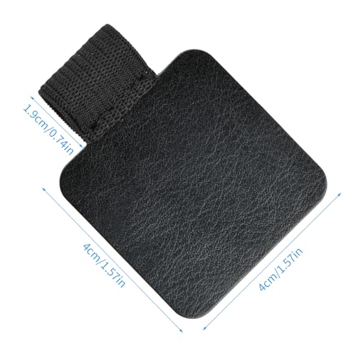 Verpakking van 10 Kleefpenhouders voor dagboek, Sticky Pen Houder met Elastische Band, Lederen Pen Houder met lus, Zelf-Adhesive Pen Houder voor Tablet, Notebook kalender Pen Houder