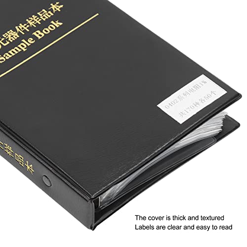 Condensator 0402 8500PCS SMD Resistor Combo Sample Book 170 Types Capacitor Combo Sample Book Kit 1% Nauwkeurigheid voor Laboratorium 4