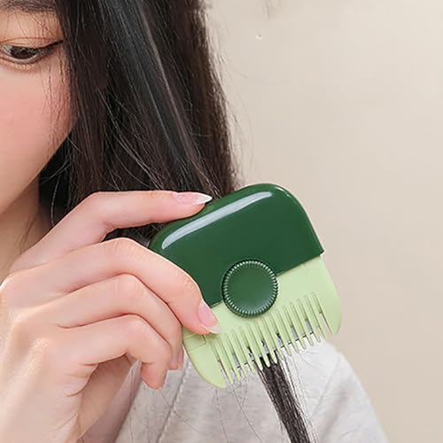 Handmatige Hair Clipper Comb voor Bangs en Split Einden voor Dun of Snijden voor Reizen (7,5 x 6,5 cm)